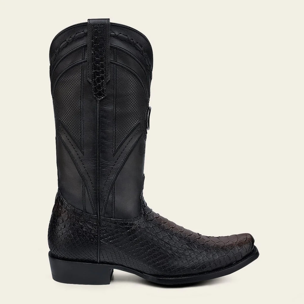 Cuadra Bota pitón para hombre