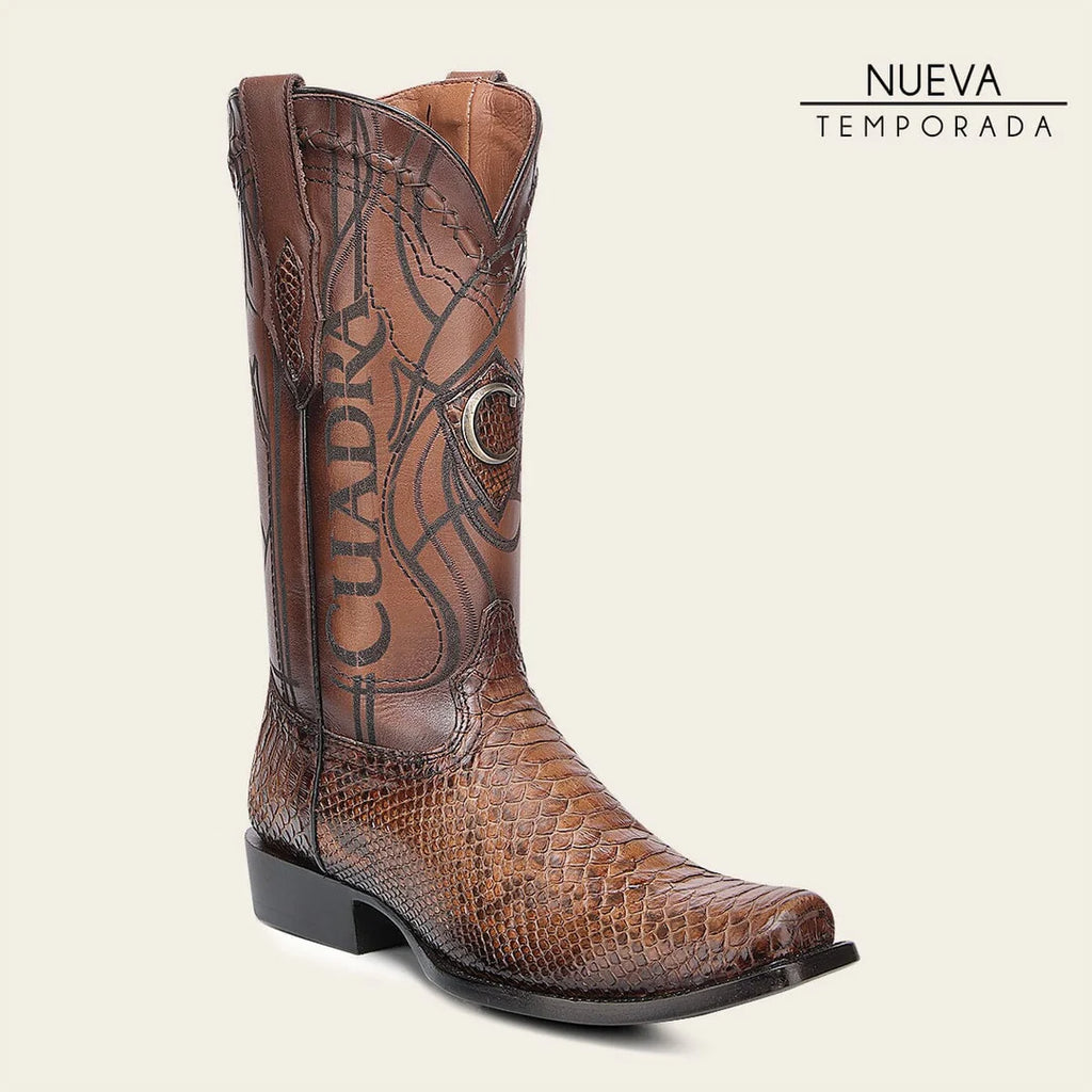 Cuadra Bota de Pitón para Hombre